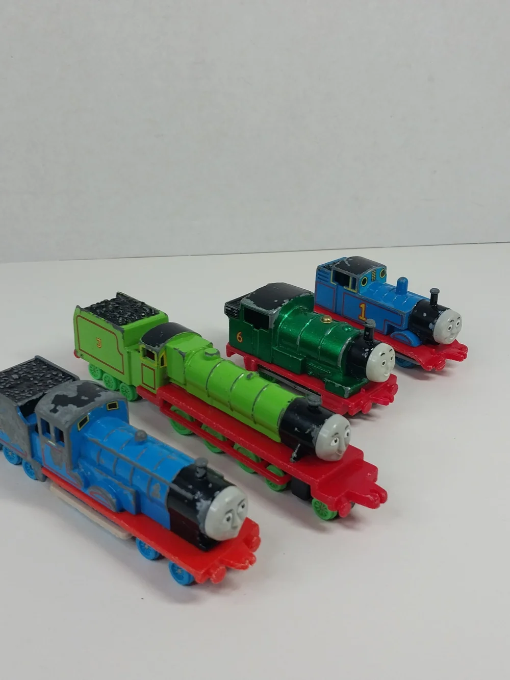 Vintage ERTL Thomas the Tank Engine And Friends Train Set Lot Metal Die Cast